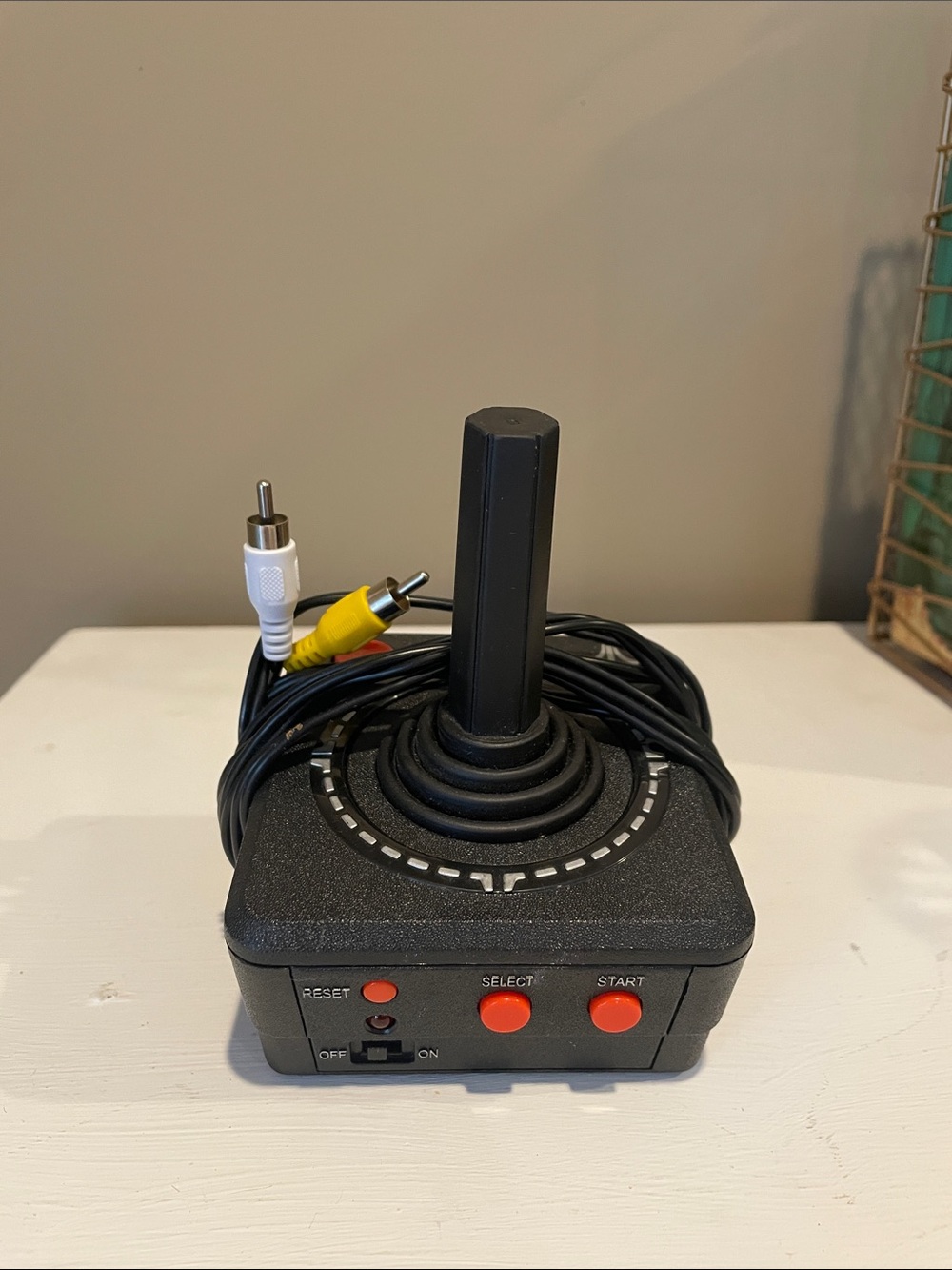 Plug in Atari video game